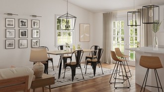 Modern, Bohemian, Midcentury Modern, Minimal Living Room by Havenly Interior Designer Hayley