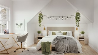 Contemporary, Bohemian Bedroom by Havenly Interior Designer Jonica