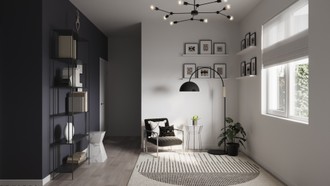 Bohemian, Midcentury Modern, Scandinavian Office by Havenly Interior Designer Katherin