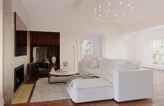 Contemporary, Eclectic Living Room by Havenly Interior Designer Alejandra