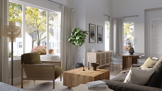 Modern, Eclectic, Traditional, Transitional, Minimal Living Room by Havenly Interior Designer Cami