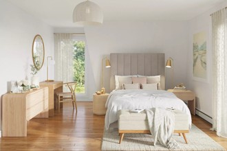 Modern, Coastal Bedroom by Havenly Interior Designer Rocio