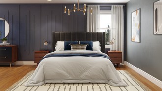 Contemporary, Classic, Eclectic, Industrial, Midcentury Modern, Classic Contemporary Bedroom by Havenly Interior Designer Kia