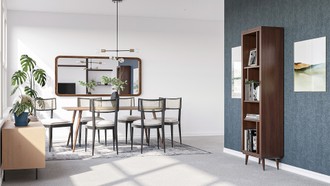 Midcentury Modern Dining Room by Havenly Interior Designer Rachel