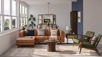 Midcentury Modern Living Room by Havenly Interior Designer Rachel