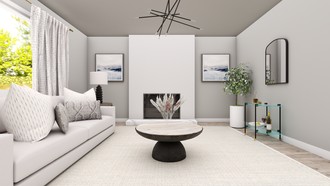 Scandinavian Living Room by Havenly Interior Designer Dayan