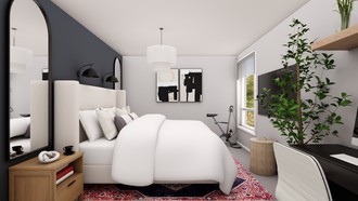 Modern, Bohemian Bedroom by Havenly Interior Designer Abigail