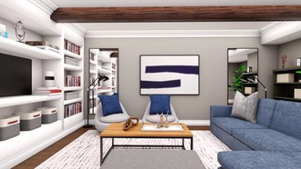 Contemporary, Modern Living Room by Havenly Interior Designer Dalia