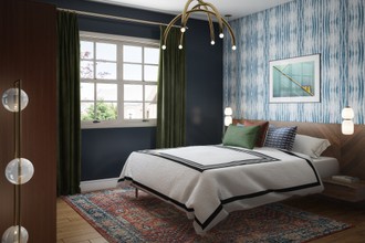 Contemporary, Midcentury Modern Bedroom by Havenly Interior Designer Kia