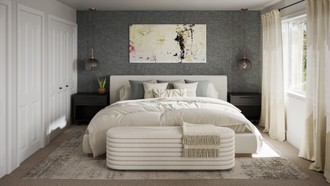 Modern, Midcentury Modern, Scandinavian Bedroom by Havenly Interior Designer Dayana