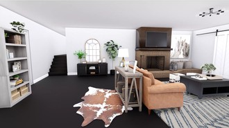 Farmhouse Living Room by Havenly Interior Designer Amanda