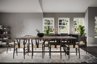Modern, Scandinavian Dining Room by Havenly Interior Designer Mercedes