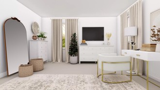 Modern, Classic, Glam Bedroom by Havenly Interior Designer Andrea