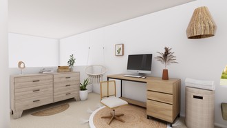 Bohemian, Scandinavian Bedroom by Havenly Interior Designer Gabriela
