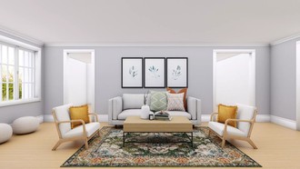 Modern, Scandinavian Living Room by Havenly Interior Designer Allison