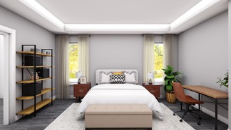 Modern, Rustic, Midcentury Modern, Minimal Bedroom by Havenly Interior Designer Ana