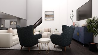 Contemporary, Modern Living Room by Havenly Interior Designer Cinthia