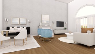 Classic, Glam Living Room by Havenly Interior Designer Taja