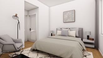 Contemporary, Classic, Eclectic Bedroom by Havenly Interior Designer Gabriela