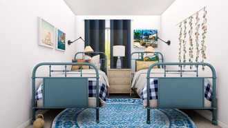 Eclectic, Preppy Bedroom by Havenly Interior Designer Adrian