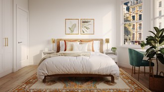 Bohemian Bedroom by Havenly Interior Designer Monica