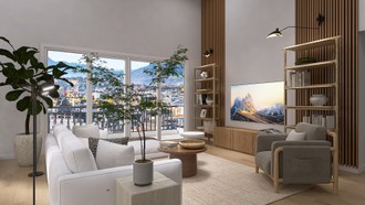 Modern, Midcentury Modern Living Room by Havenly Interior Designer Diana