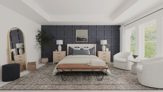 Modern, Classic, Bohemian, Farmhouse Bedroom by Havenly Interior Designer Camila