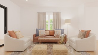 Coastal, Transitional Living Room by Havenly Interior Designer Victoria