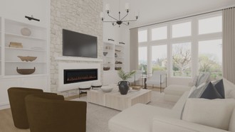 Modern, Classic, Coastal, Traditional, Farmhouse, Classic Contemporary Living Room by Havenly Interior Designer Camila