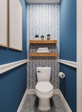 Contemporary, Scandinavian Bathroom by Havenly Interior Designer Haley