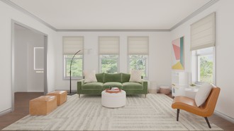 Contemporary, Classic Living Room by Havenly Interior Designer Isadora