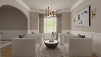 Classic Living Room by Havenly Interior Designer Ashley