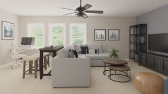 Contemporary, Modern Living Room by Havenly Interior Designer Elisa