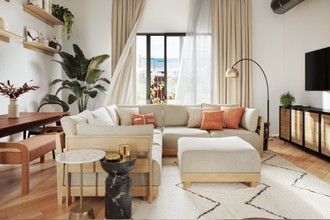 Scandinavian Living Room by Havenly Interior Designer Jasmine