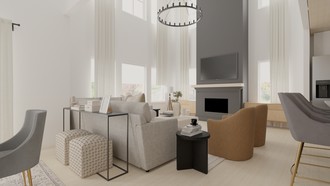 Contemporary, Minimal Living Room by Havenly Interior Designer Daniela