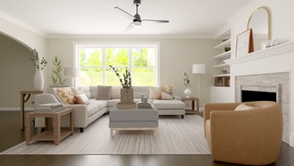 Midcentury Modern Living Room by Havenly Interior Designer Montserrat