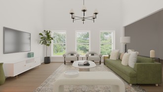 Modern Living Room by Havenly Interior Designer Christopher