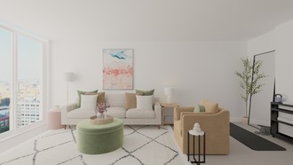 Modern Living Room by Havenly Interior Designer Christopher