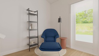 Modern, Midcentury Modern Reading Room by Havenly Interior Designer Mateo