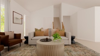 Contemporary, Modern, Bohemian, Traditional, Vintage Living Room by Havenly Interior Designer Sofia