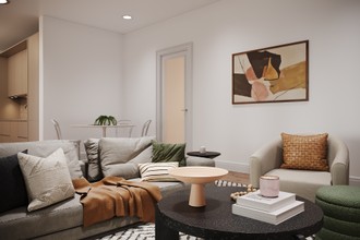 Transitional, Midcentury Modern Living Room by Havenly Interior Designer Marisa