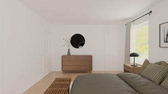 Modern, Minimal Bedroom by Havenly Interior Designer Agostina