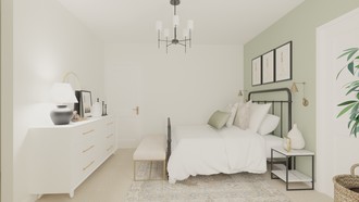 Classic, Glam, Traditional, Farmhouse Bedroom by Havenly Interior Designer Cami