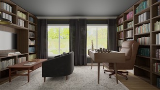 Vintage Office by Havenly Interior Designer Abigail