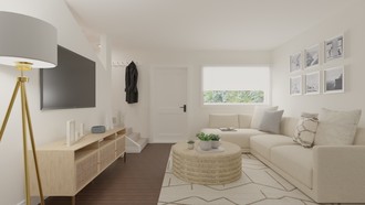 Bohemian, Transitional Living Room by Havenly Interior Designer Karina