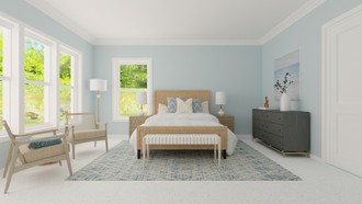 Bohemian, Coastal Bedroom by Havenly Interior Designer Montserrat