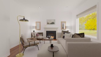 Contemporary Living Room by Havenly Interior Designer Jack