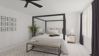 Contemporary, Modern, Transitional, Midcentury Modern, Scandinavian Bedroom by Havenly Interior Designer Alexa