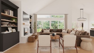  Living Room by Havenly Interior Designer Christina