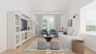 Contemporary Living Room by Havenly Interior Designer Linda